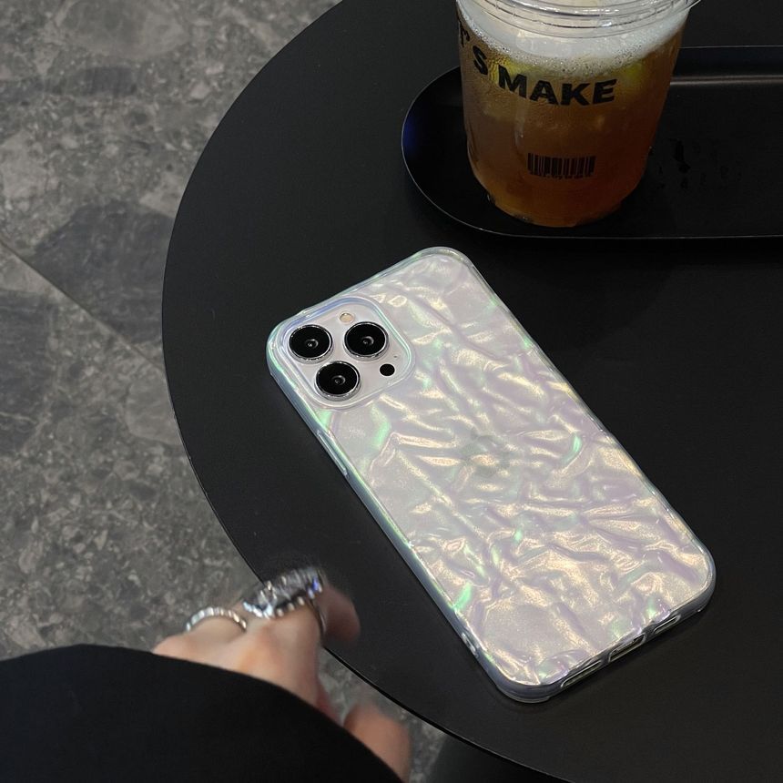 Phone Case Transparent Textured