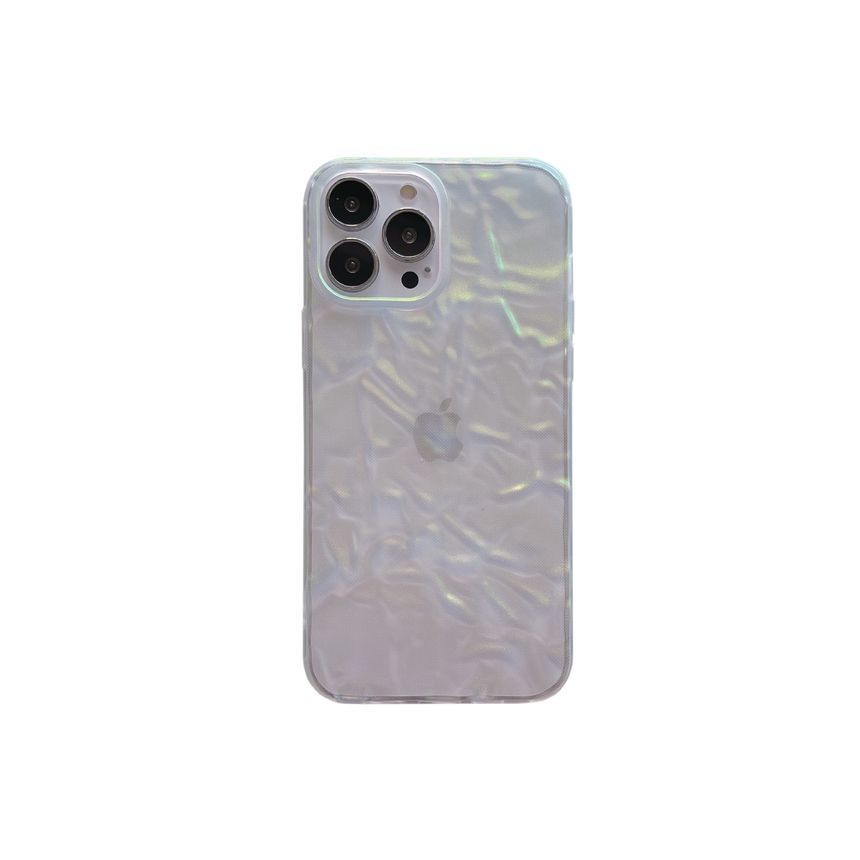 Phone Case Transparent Textured