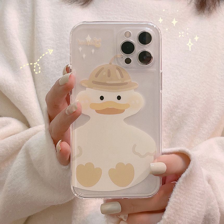 Case Transparent Duck Phone