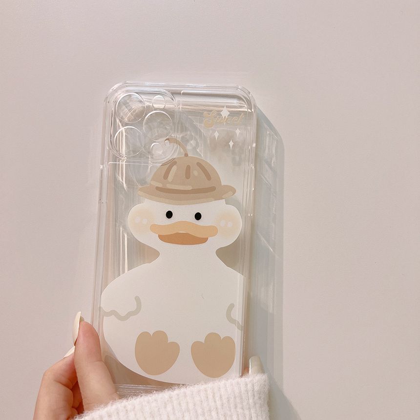 Case Transparent Duck Phone
