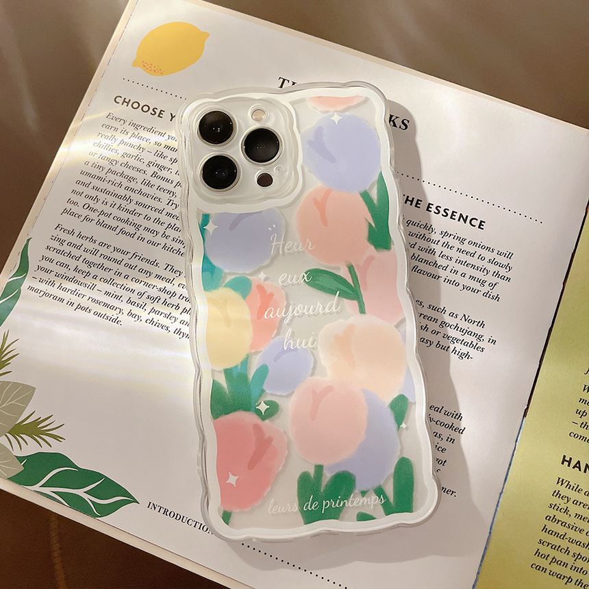 Case Flower Phone