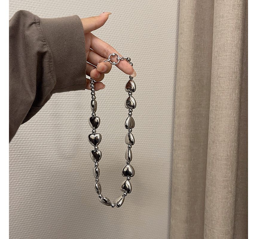 Necklace Choker Heart