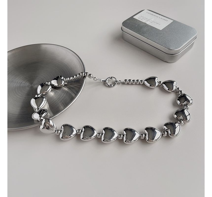 Necklace Choker Heart