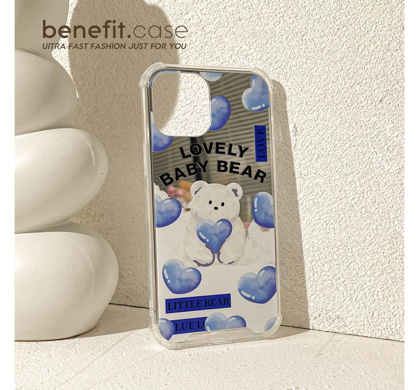 Bear Mirrored Case Phone