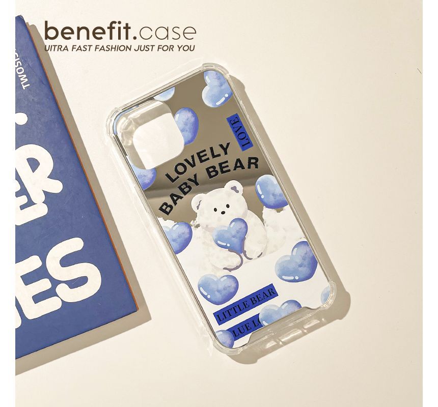 Bear Mirrored Case Phone