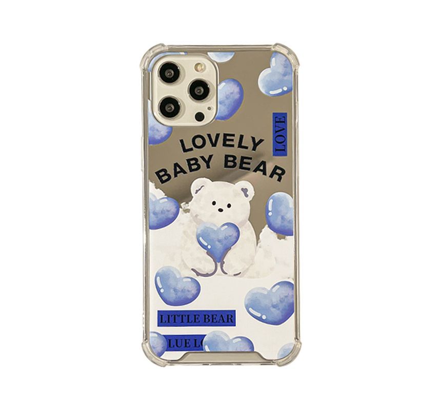 Bear Mirrored Case Phone