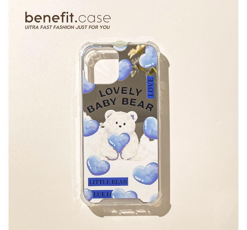 Bear Mirrored Case Phone