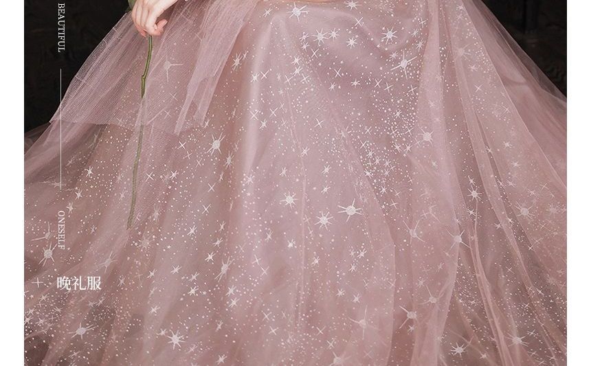 Dress Short-Sleeve Designs) Prom Embellished Maxi (Various