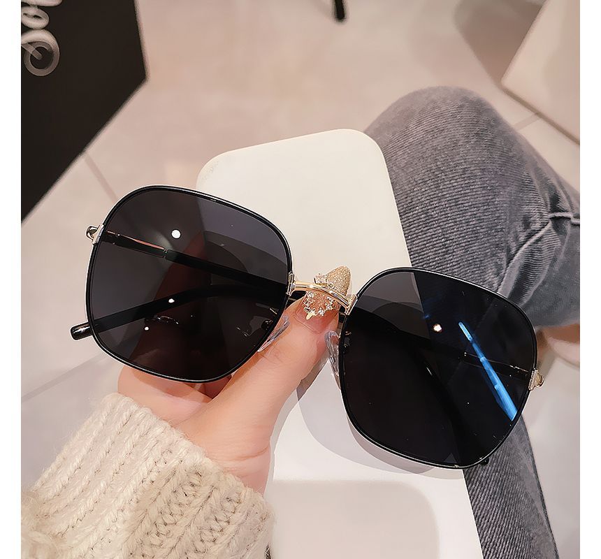 Sunglasses Square Frame Metal