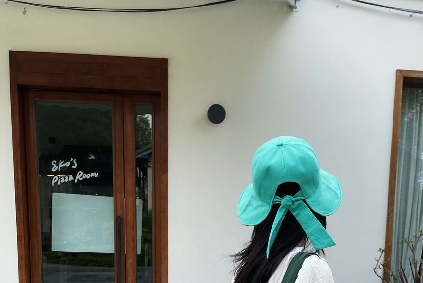 Sun Hat Plain Bow