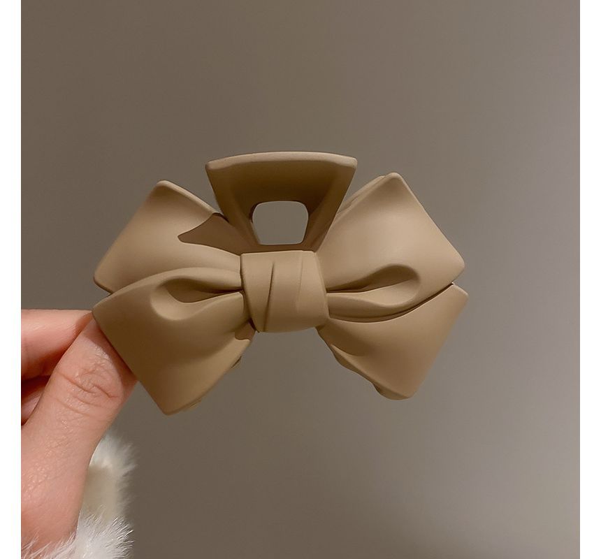 Bow Acrylic Hair Clamp