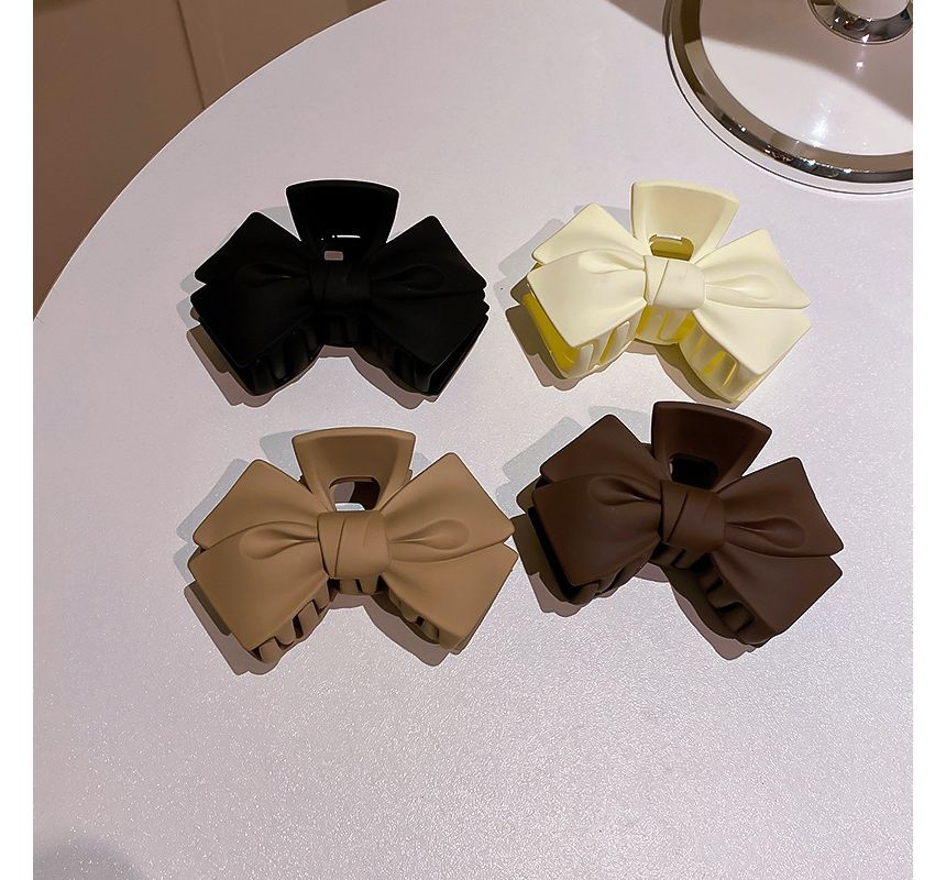 Bow Acrylic Hair Clamp