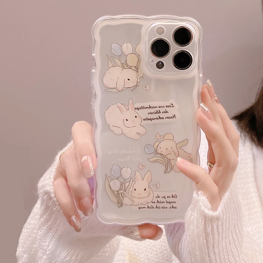 Phone Rabbit Case Transparent
