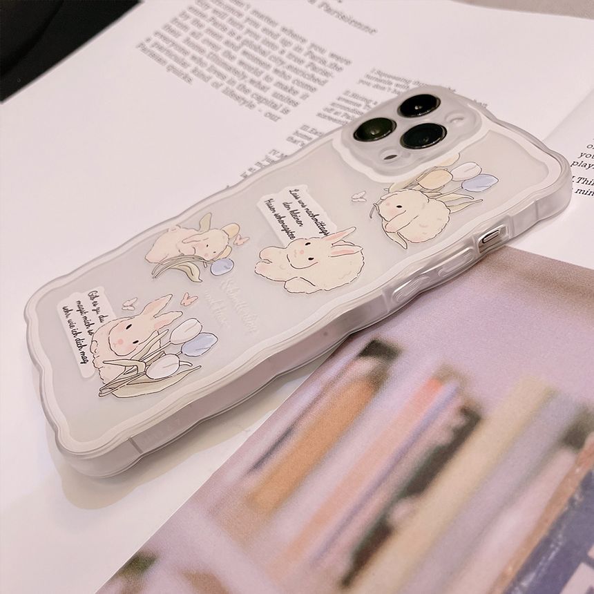 Phone Rabbit Case Transparent
