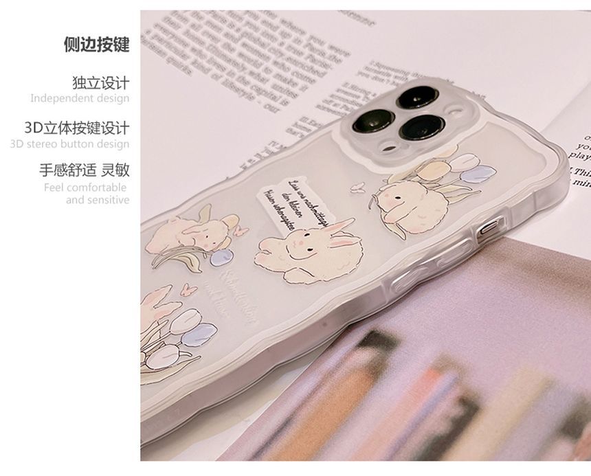 Phone Rabbit Case Transparent