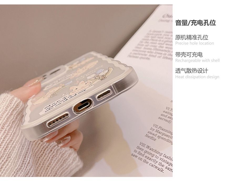 Phone Rabbit Case Transparent