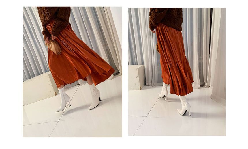 Stiletto Pointed Boots Short