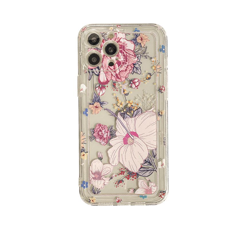 Phone Case Flower Transparent