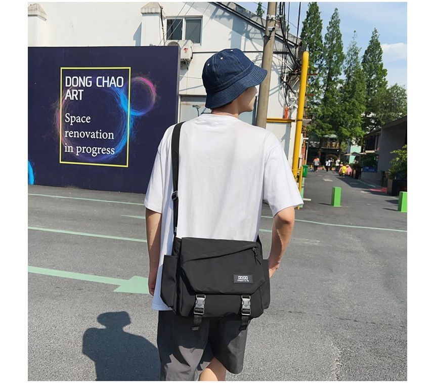 Crossbody Bag Nylon Buckled