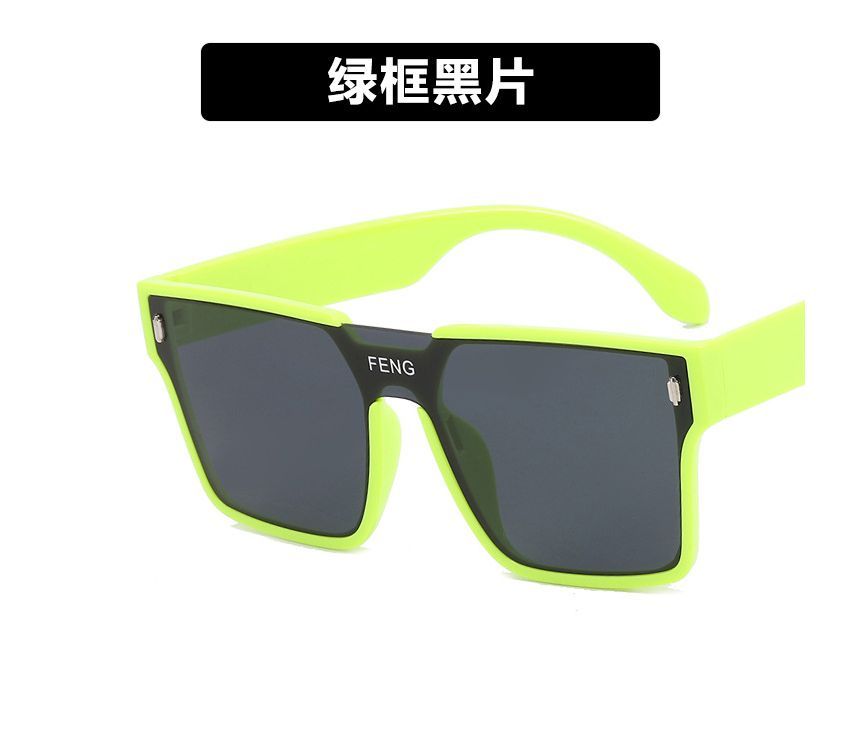 Retro Lettering Sunglasses