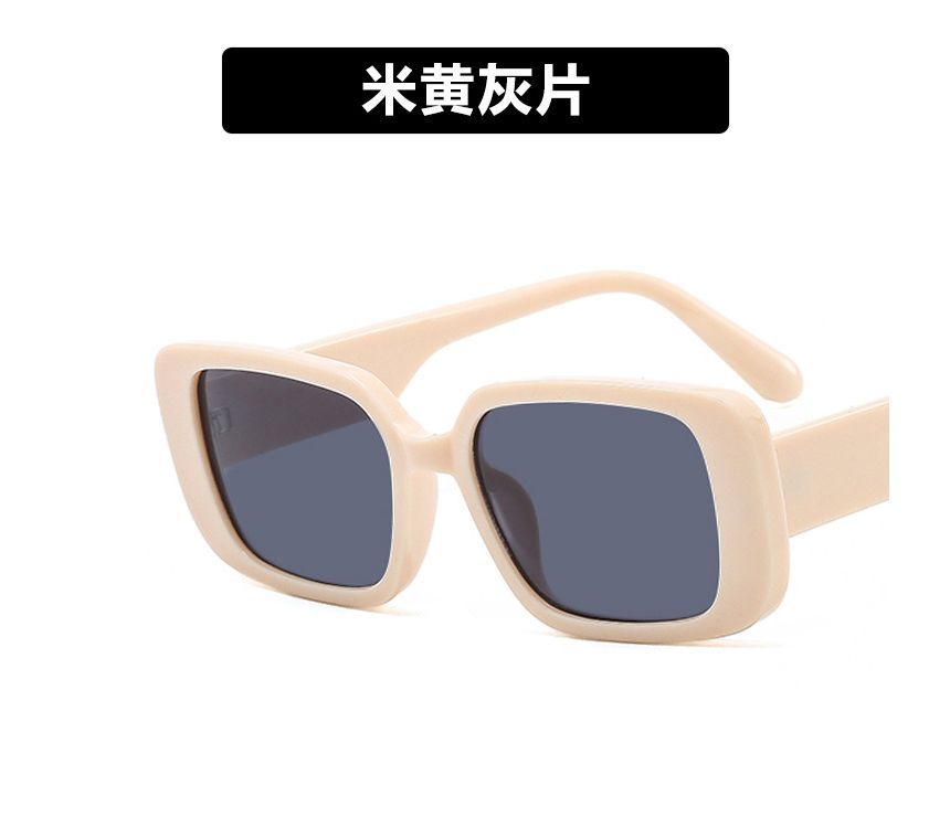 Retro Sunglasses Rectangle