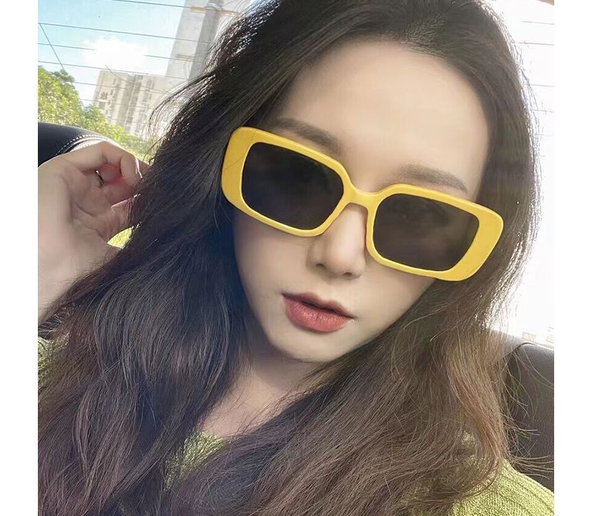 Retro Sunglasses Rectangle