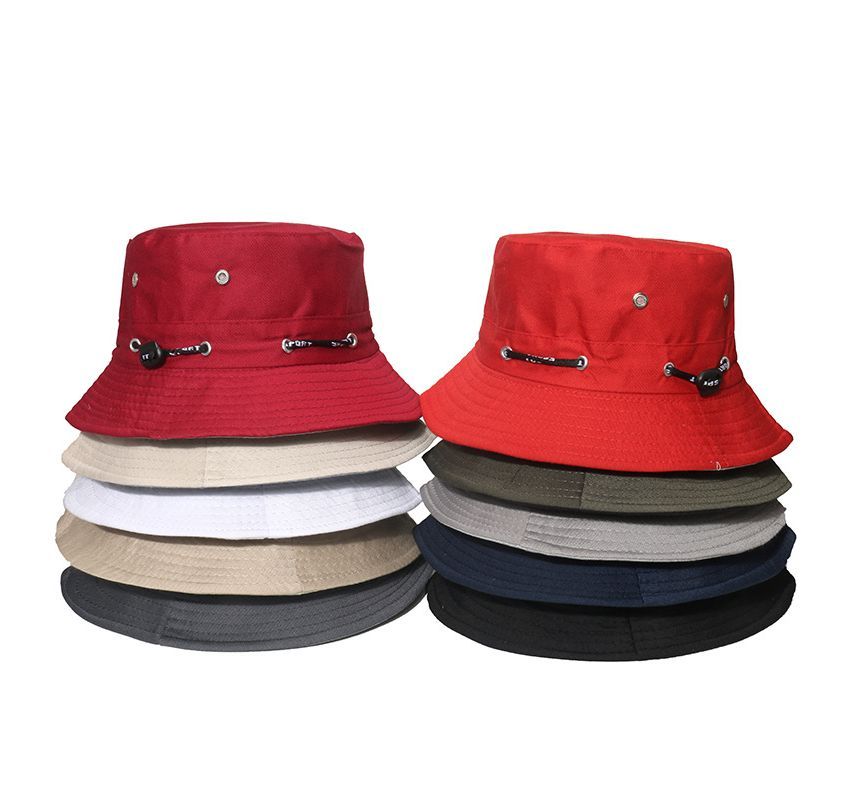 / Hat Plain Bucket Camouflage Print