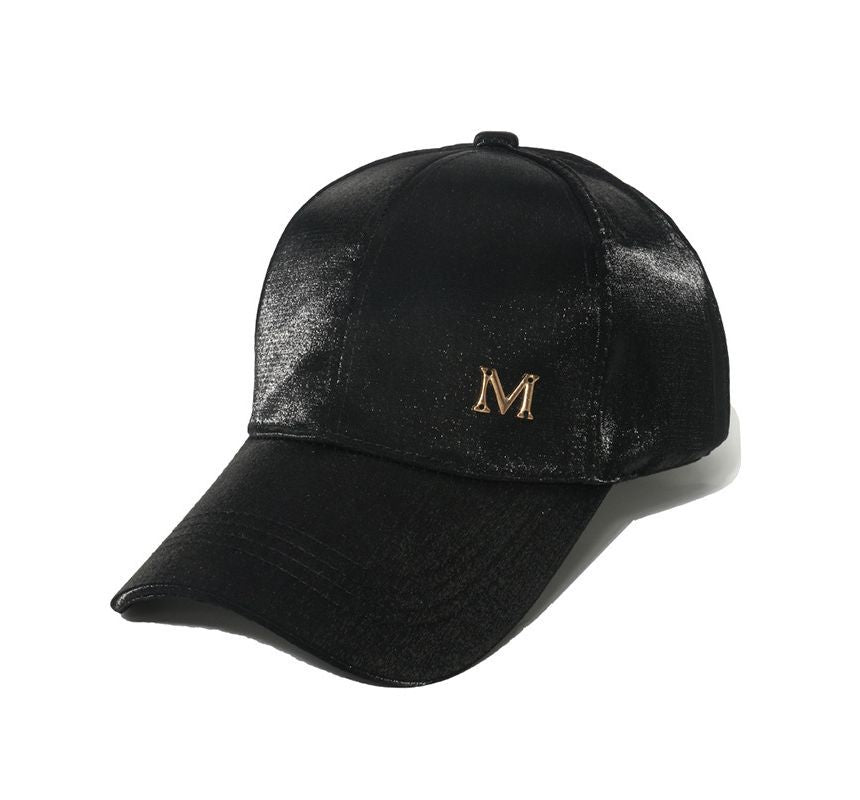 Lettering Cap Satin Baseball