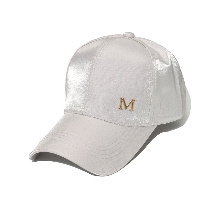 Lettering Cap Satin Baseball