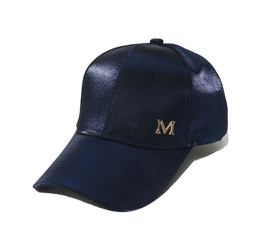 Lettering Cap Satin Baseball