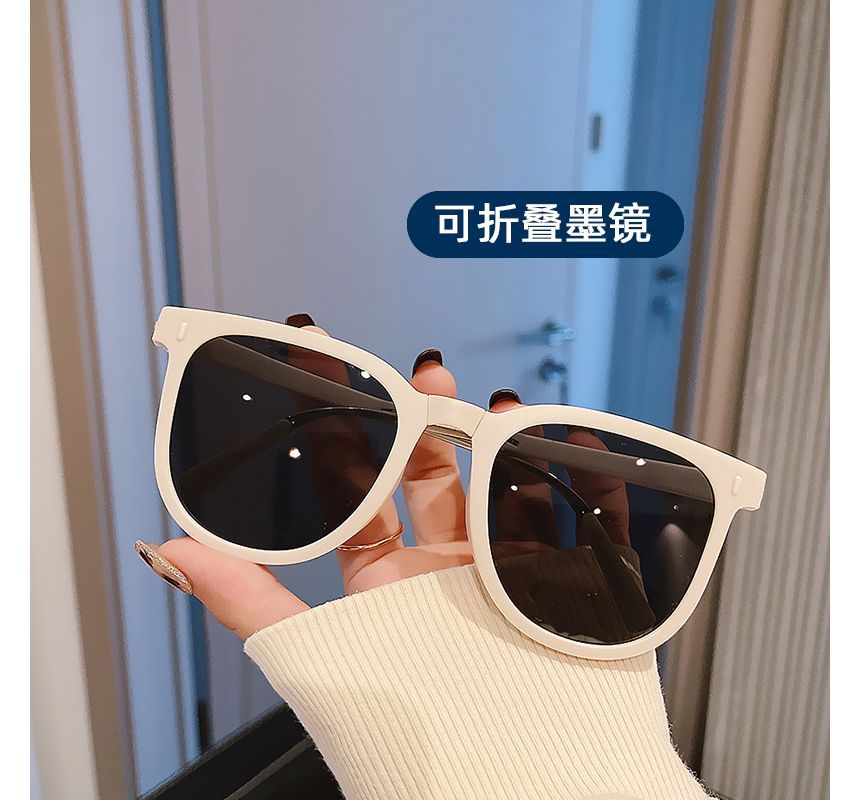 Round Sunglasses Foldable