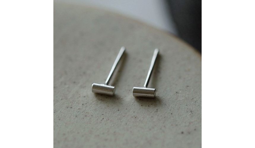 Stud Earring Sterling Silver