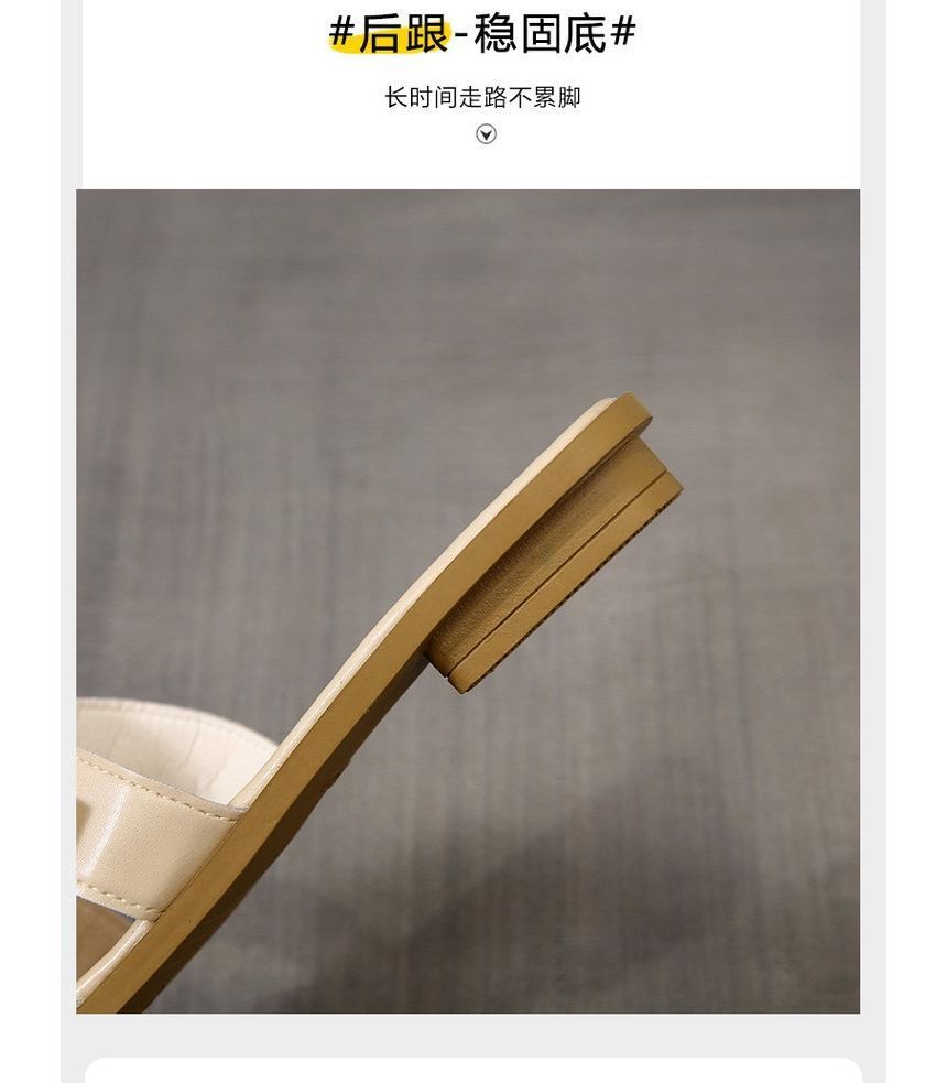 Bow Slide Accent Sandals