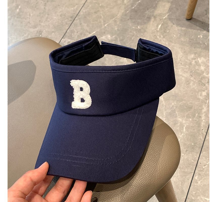 Letter B Visor Hat