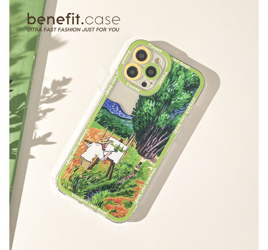 Case Print Phone Transparent