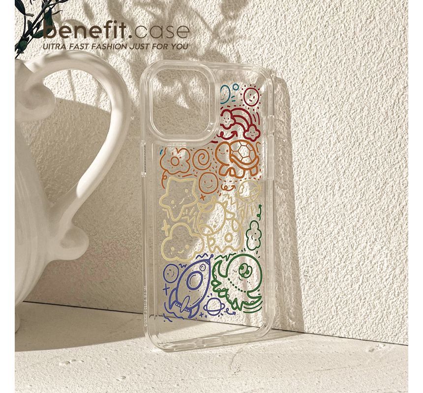 Phone Transparent Case Cartoon