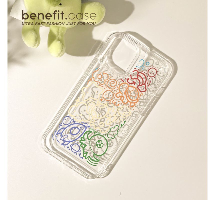 Phone Transparent Case Cartoon