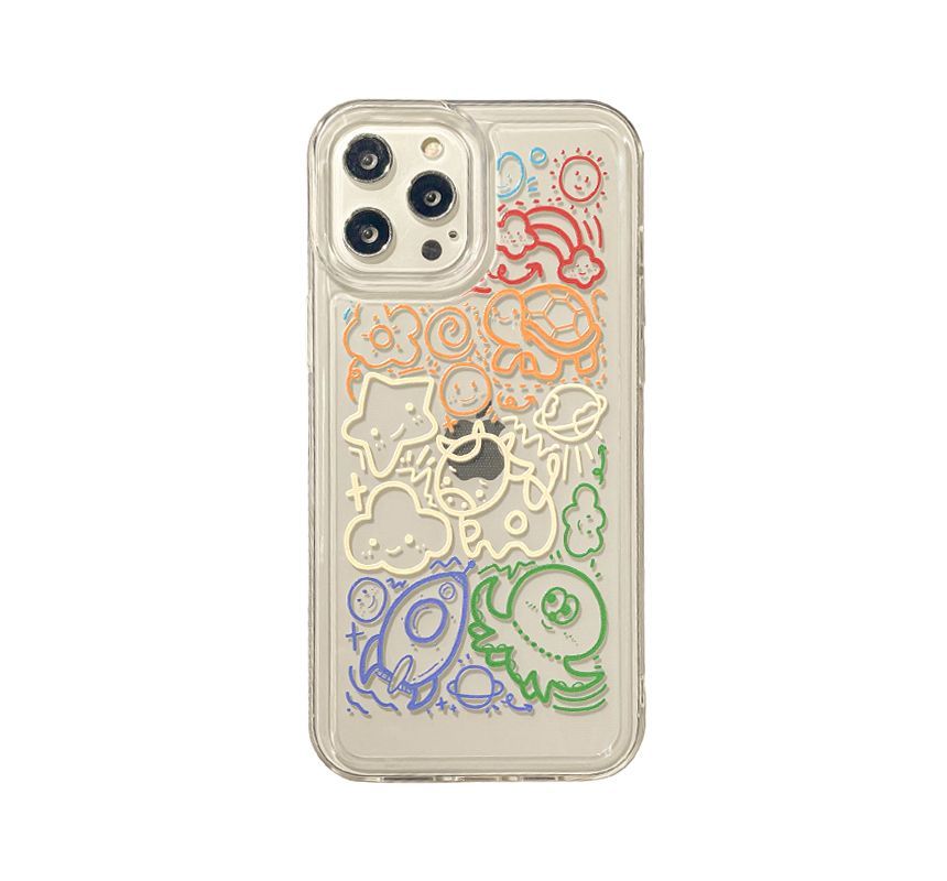 Phone Transparent Case Cartoon