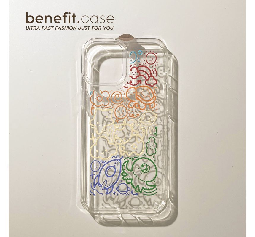 Phone Transparent Case Cartoon