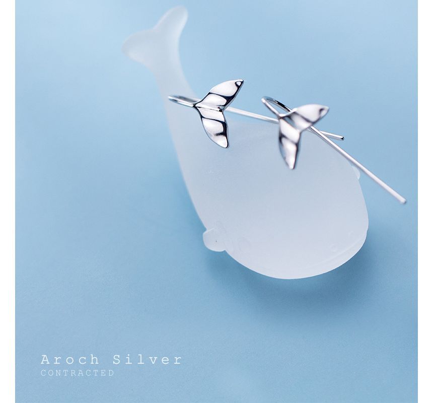 Earring Tail Fish Drop