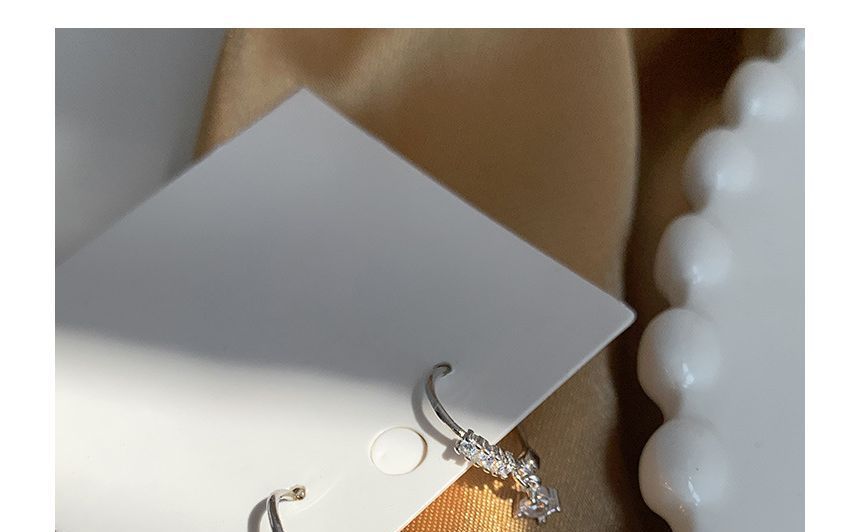 Rhinestone Earring Drop