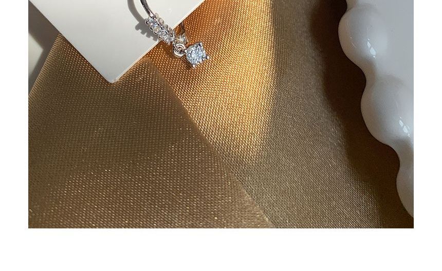 Rhinestone Earring Drop