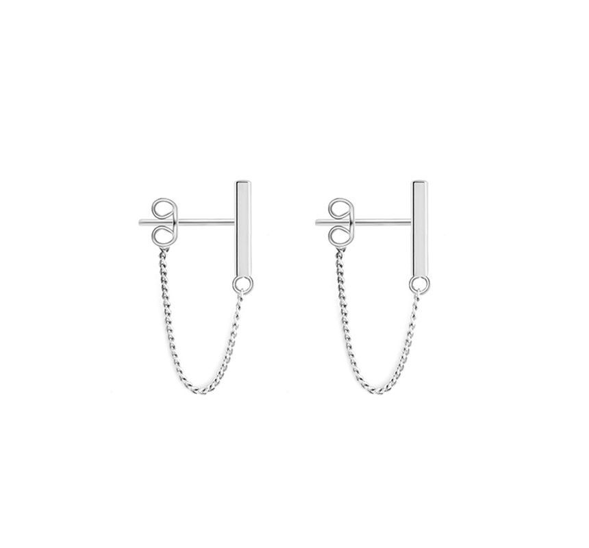 Chain Earring Metal