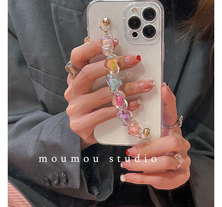 Transparent Phone Case Chain
