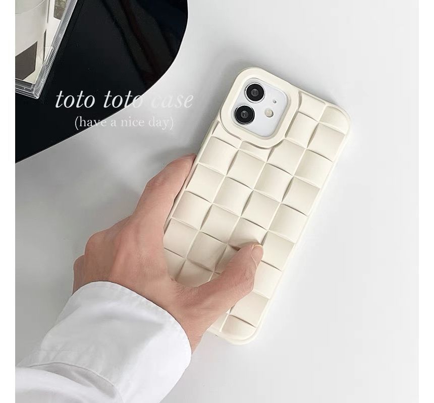 Phone Faux Woven Case