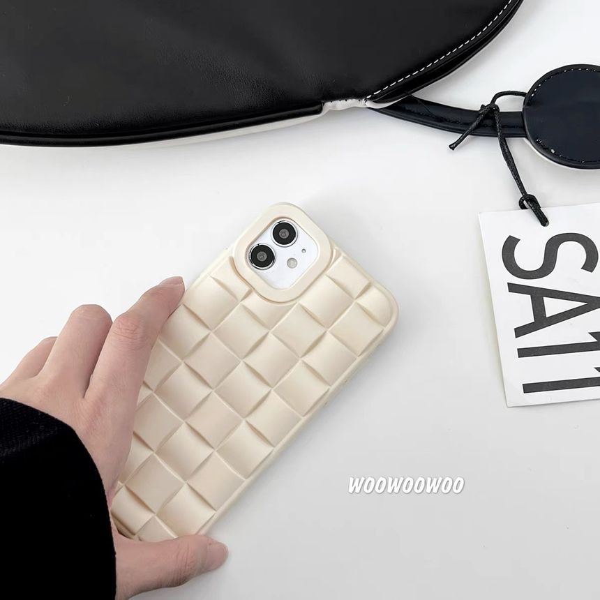 Phone Faux Woven Case