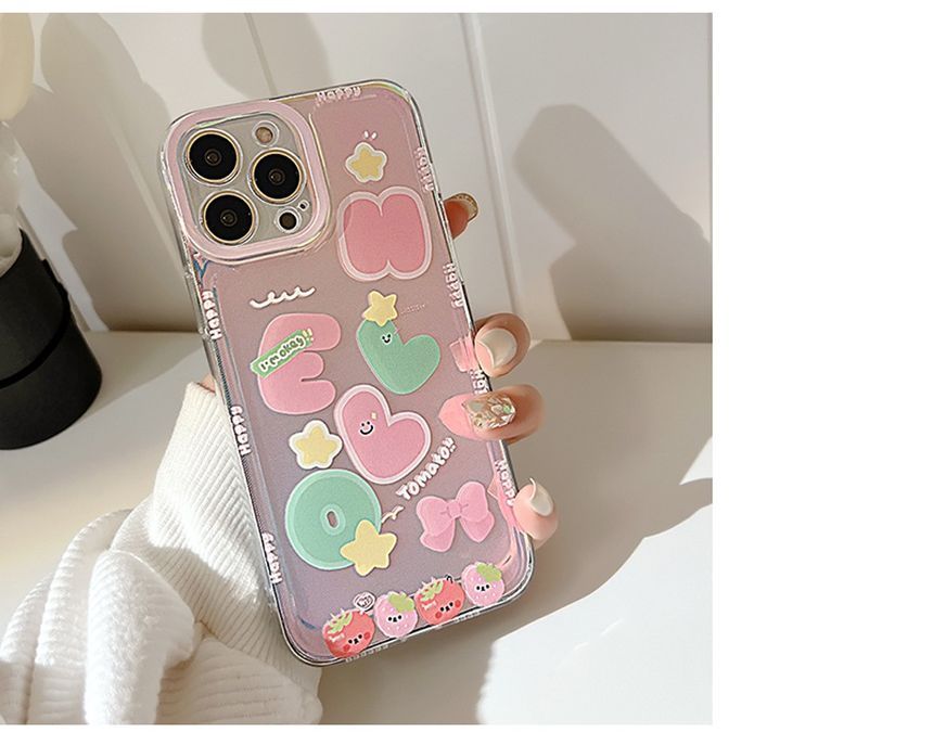 Cartoon Holographic Case Phone