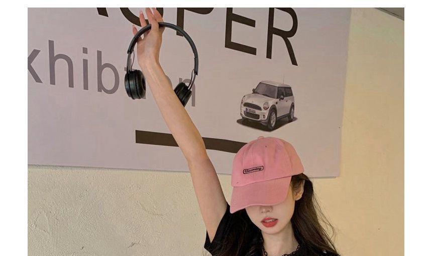 Plain Crop Short-Sleeve Polo Top