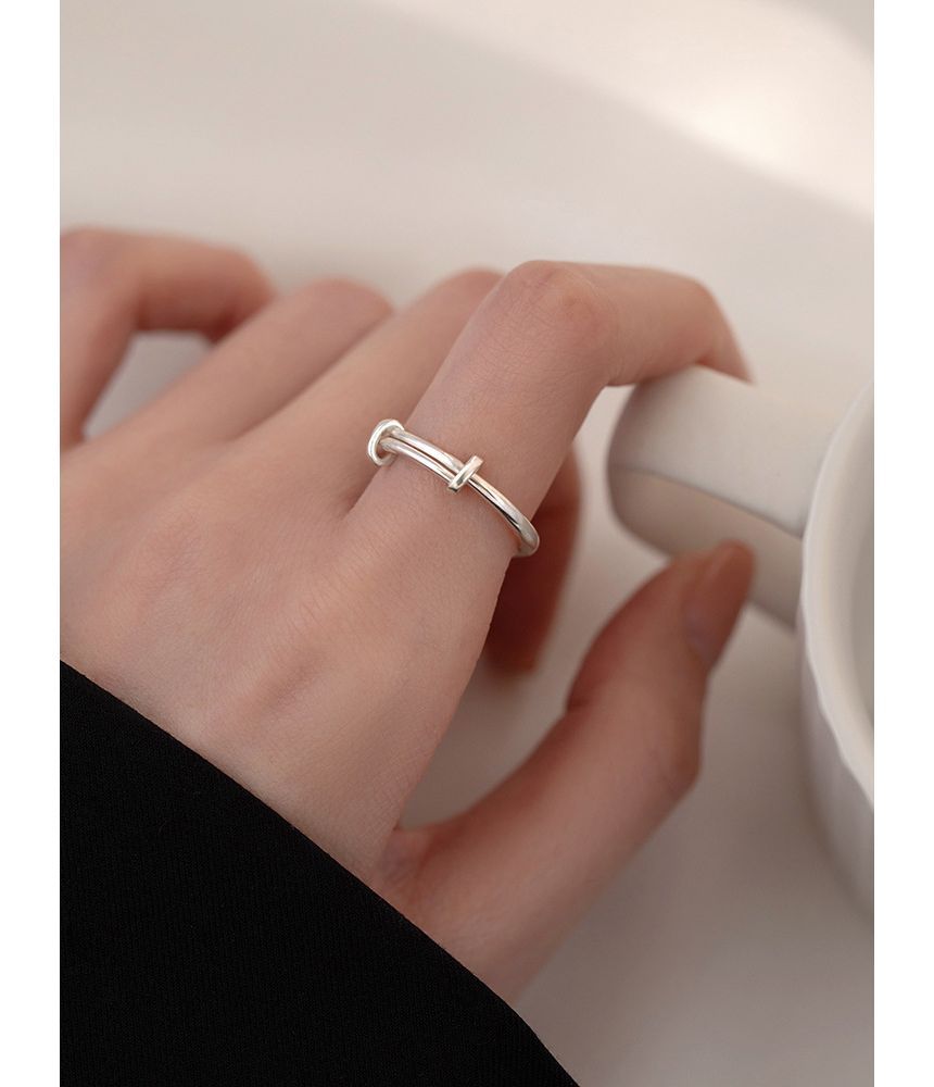 Layered Sterling Silver Ring – Genistyle Shop