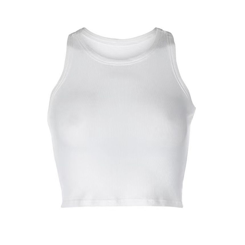 Plain Top Cropped Tank